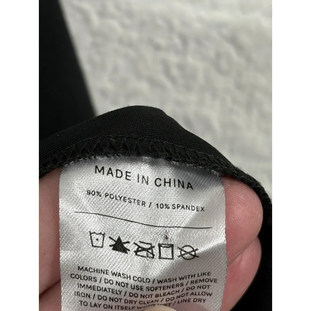 Veil Pullover Mens XL Black Spark‎ Quarter Zip Performance Athletic Top Stretch